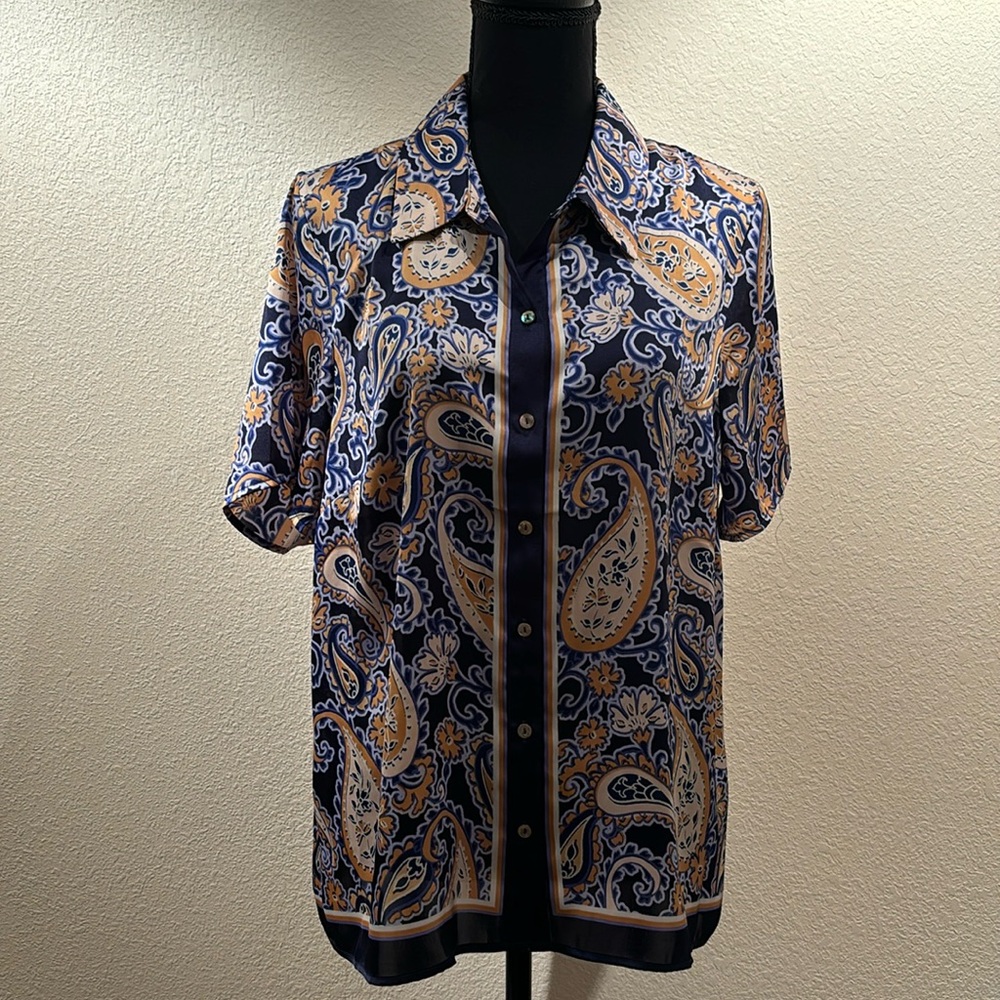 Dr2 Button Down Blouse - image 1